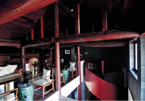 山西平遙錦宅特色酒店餐廳設(shè)計效果圖
