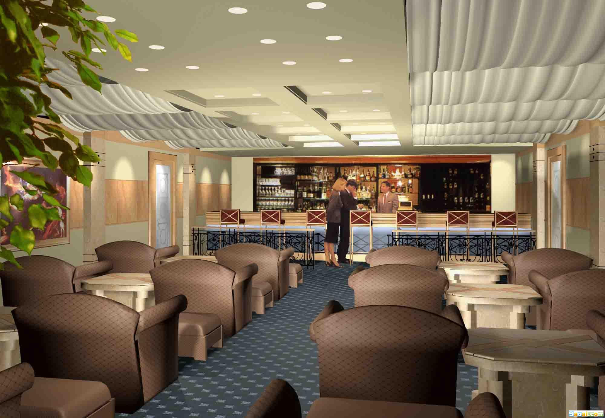 酒店餐廳設(shè)計(jì)  空間色彩巧搭配