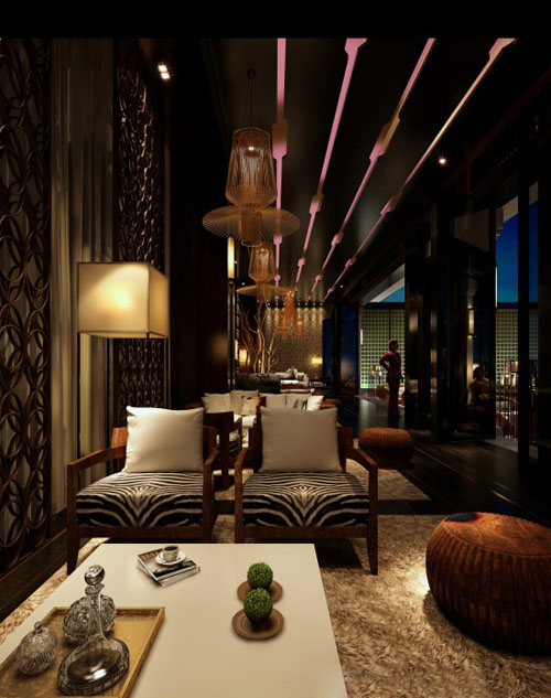 東南亞休閑風(fēng)格酒吧設(shè)計   深圳沙井酒吧設(shè)計圖欣賞