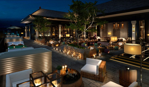 東南亞休閑風(fēng)格酒吧設(shè)計   深圳沙井酒吧設(shè)計圖欣賞