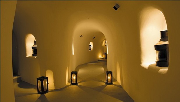 希臘圣托里尼 Canaves Oia 洗浴中心