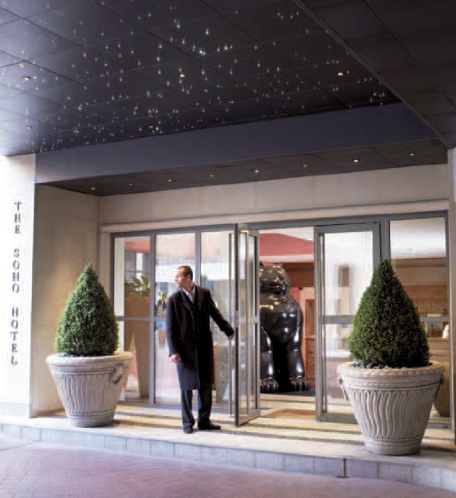 The SOHO Hotel  倫敦五星級(jí)藝術(shù)酒店設(shè)計(jì)欣賞