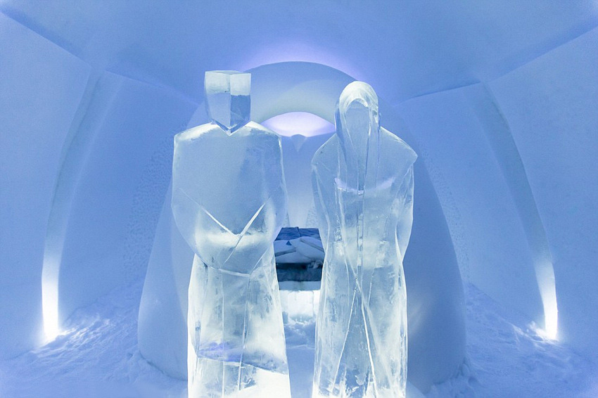 最驚艷的酒店空間 揭秘世界最冷的瑞典冰雪度假酒店